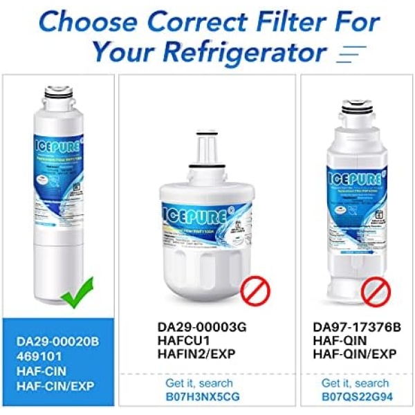 ICEPURE DA29-00020B Samsung Refrigerator Water Filter Replacemen - Image 2