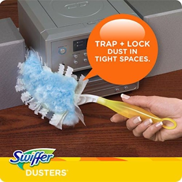 Swiffer 180 Dusters Starter Kit For Multi Surface Cleaning, Unscented - Image 8