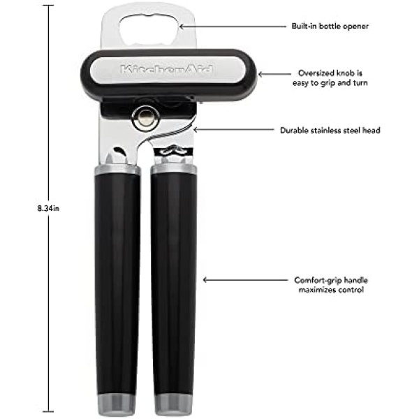 KitchenAid Can Opener, Black - Image 2