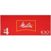 Melitta Cone Coffee Filters White No. 4 100 Count - Image 4