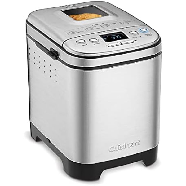 Cuisinart CBK-110C Compact Automatic Bread Maker, Stainless Steel