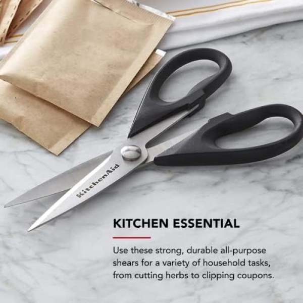 KitchenAid All Purpose Shears with Protective Sheath, One Size, Black - Image 2