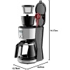 BLACK + DECKER 12 Cup Programmable Coffee Maker in Stainless Steel - Image 5