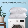 Sherwood Hotel Collection Bed Pillows for Sleeping 2 Pack Queen Size, Soft - Image 7