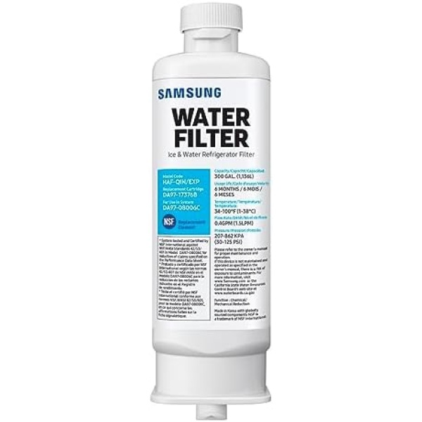 SAMSUNG Genuine Filter for Refrigerator Water and Ice, Carbon Block Filtration - Image 2