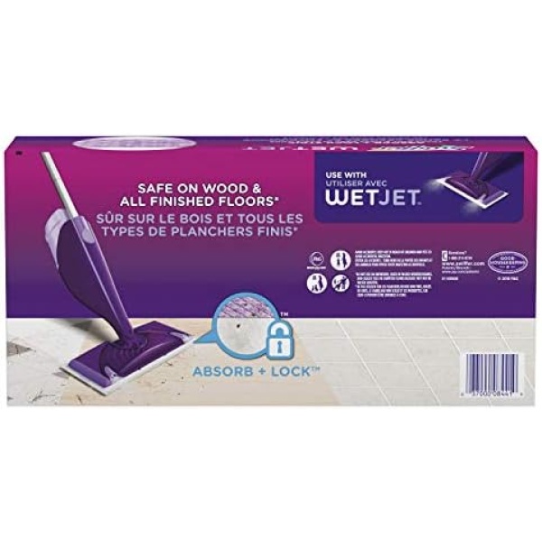 Swiffer Wetjet Mopping Pad, Multi Surface Wet Cleaner Refills For Floor Mop - Image 2