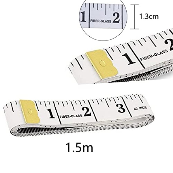 Body Measuring Tape, 1.5m Dual Sided Tape Measure for Body Measuring - Image 2