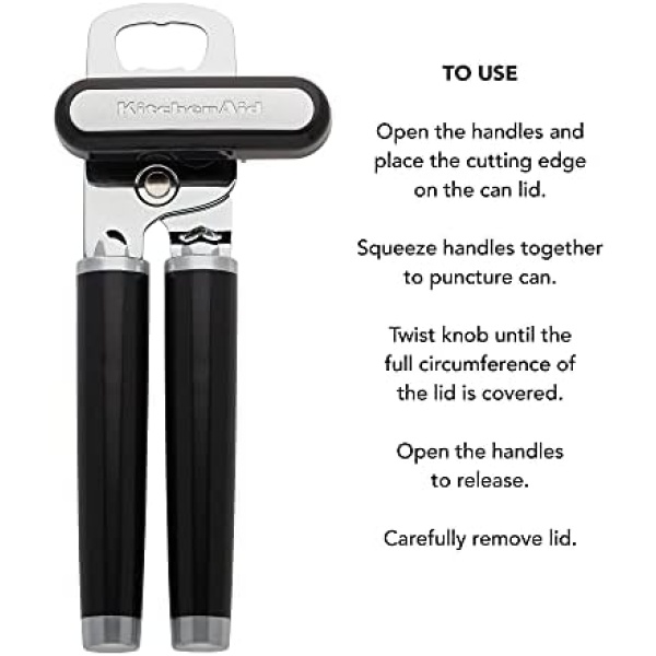 KitchenAid Can Opener, Black - Image 6