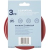 Anchor Hocking Classic Round Food Storage SnugFit Replacement Lids, Red, 2 Cup - Image 2