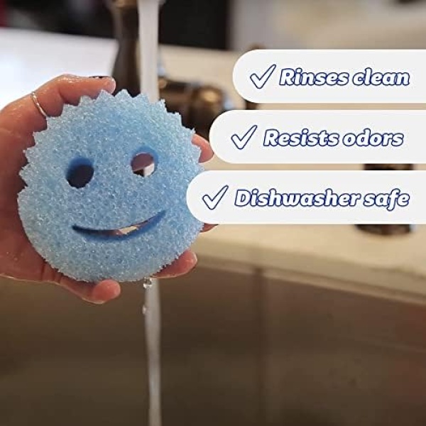 Scrub Daddy Sponge Set - Colors - Scratch-Free Sponges for Dishes and Home - Image 4