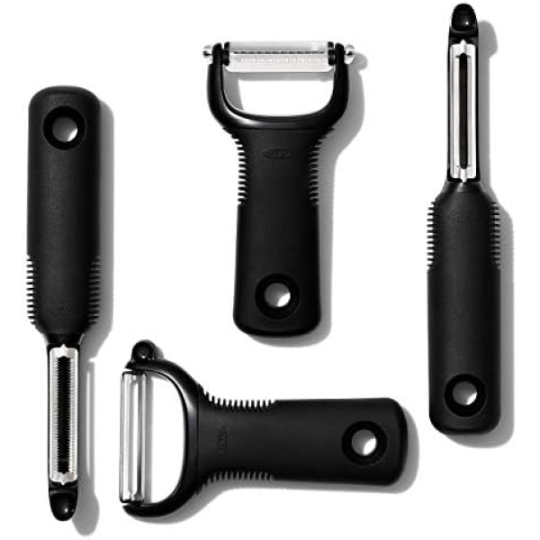 OXO Good Grips Swivel Peeler, Black - Image 7