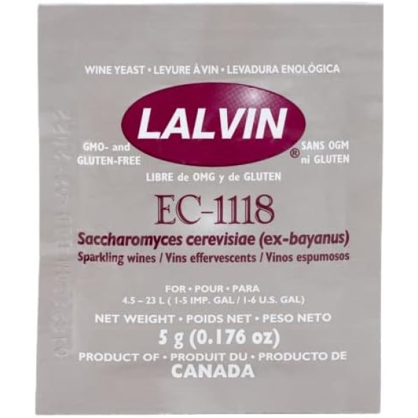 Lalvin EC-1118 Wine Yeast (10 Pack) - Champagne Yeast - Make Wine Cider Mead - Image 2