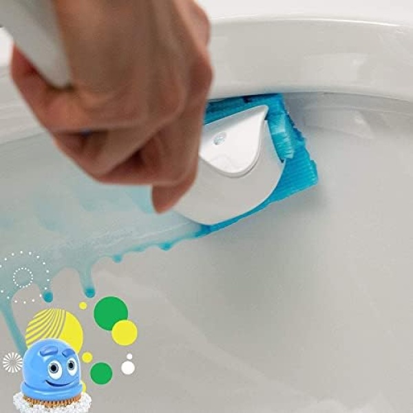 Scrubbing Bubbles Fresh Brush Toilet Bowl Cleaning Flushable Refills, Citrus - Image 2