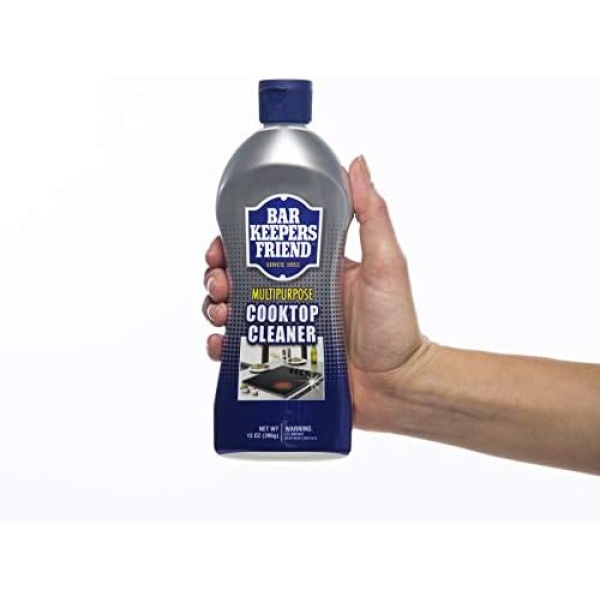 Bar Keepers Friend 11613 Multipurpose Cooktop Soft Liquid Cleaner, silver, 368 g - Image 4