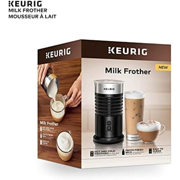 Keurig Milk Frother For Lattes And Cappuccinos, Features Hot And Cold Function - Image 7