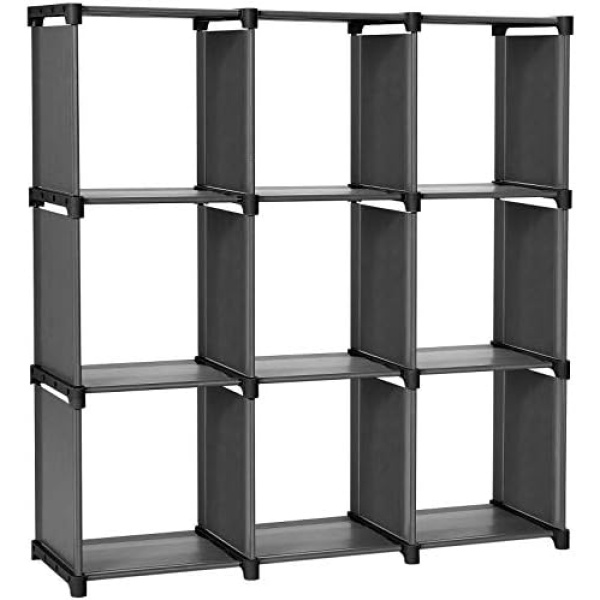 SONGMICS 9-Cube DIY Storage Shelves, Open Bookshelf Closet Organizer Rack - Image 8