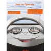 Portable Electric Space Heater with Thermostat, 1500W/750W Safe & Quiet Ceramic - Image 6