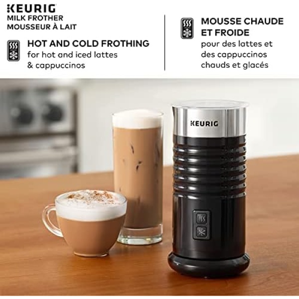 Keurig Milk Frother For Lattes And Cappuccinos, Features Hot And Cold Function - Image 3