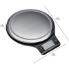 Amazon Basics Stainless Steel Digital Kitchen Scale with LCD Display, Batteries - Image 6