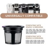 Reusable K Cups, 6 Pack Universal Fit Reusable Coffee Filters with Food Grade - Image 7