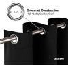 Deconovo Decorative Blackout Curtain Window Treatment Drapery Grommet Thermal - Image 3