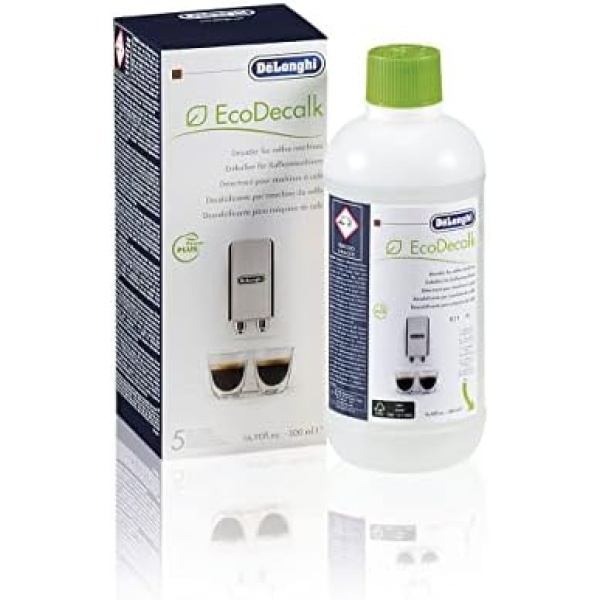 De'Longhi EcoDecalk Descaler, Eco-Friendly Universal Descaling Solution