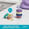 Sistema to Go Collection Mini Bites Small Food Storage Containers, 4.39 oz./130 - Image 3