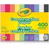 Crayola 400 Pages Construction Paper Pad, School and Craft Supplies, Teacher