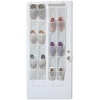 SimpleHouseware 24 Pockets - 2PK 12 Large Pockets Over Door Hanging Shoe - Image 4