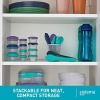 Sistema to Go Collection Mini Bites Small Food Storage Containers, 4.39 oz./130 - Image 4