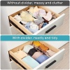 Drawer Dividers Organizers 8 Pack, Vtopmart Adjustable 3.2" High Expandable from - Image 4
