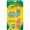 Crayola 50 Super Tips Washable Markers Arts & Crafts, 51 Count (Pack of 1)