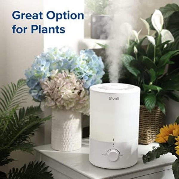 LEVOIT Humidifiers for Bedroom Large Room, 3L Cool Mist Top Fill Oil Diffuser - Image 7