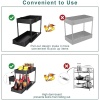 DEKAVA Under Sink Organizer 2 Pack，Bathroom Cabinet Organizer，2 Tier Sliding - Image 8