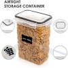 Vtopmart Set of 9 Airtight Food Storage Containers with Lids,Plastic Kitchen - Image 4