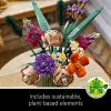 LEGO Icons Flower Bouquet 10280 Building Decoration Set - Artificial Flowers - Image 6