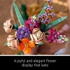 LEGO Icons Flower Bouquet 10280 Building Decoration Set - Artificial Flowers - Image 2