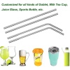 VEHHE Metal Straws Stainless Steel Straws Drinking Straws Reusable - 10.5 inches - Image 4