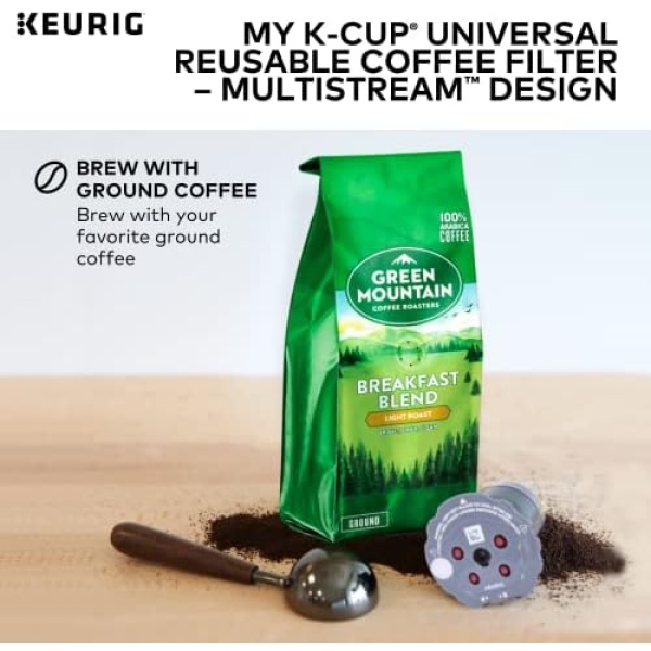 Keurig My K-Cup Universal Reusable Filter MultiStream Technology - Gray - Image 8