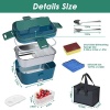 Electric Lunch Box Food Heater,1.8L Food Warmer Lunch Box with Carry Bag - Image 6