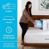 Linenspa 3 Inch Memory Foam Mattress Topper, Gel Infused Queen Mattress Topper - Image 2