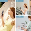 JISULIFE Handheld Mini Fan, Portable 3 IN 1 Hand Fan, Small Pocket Fan - Image 6