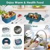 Electric Lunch Box Food Heater,1.8L Food Warmer Lunch Box with Carry Bag - Image 7