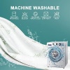 Sasttie Waterproof Mattress Protector Queen, Cooling Bamboo Mattress Cover - Image 7