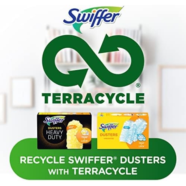 Swiffer Dusters Starter Kit, Heavy Duty Dusters for Cleaning, 1 Super Extender - Image 6