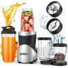 Smoothie Blender, Ganiza Blenders for Smoothies with 15-Piece Blender and