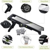 Mandoline Slicer, Vegetable Mandolin Slicer for Kitchen, Adjustable Thickness - Image 6
