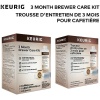Keurig 3-Month Brewer Maintenance Kit, Includes Descaling Solution, Water Filter - Image 2