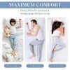 Sherwood Hotel Collection Bed Pillows for Sleeping 2 Pack Queen Size, Soft - Image 5