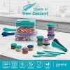 Sistema to Go Collection Mini Bites Small Food Storage Containers, 4.39 oz./130 - Image 6